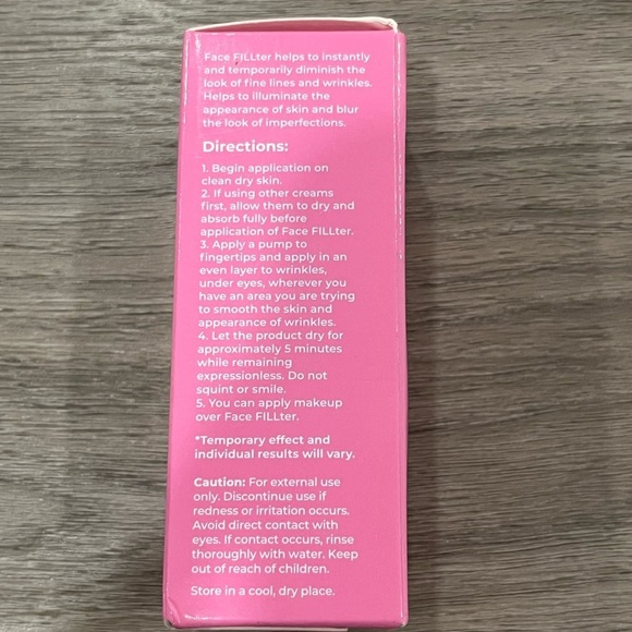 The Beauty Spy Face Fillter Facial Line Filler .9 oz NEW in Box NIB - Picture 2 of 4